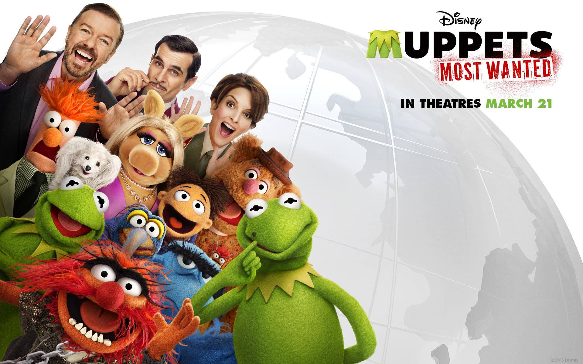 Muppets Most Wanted Movie Poster Background