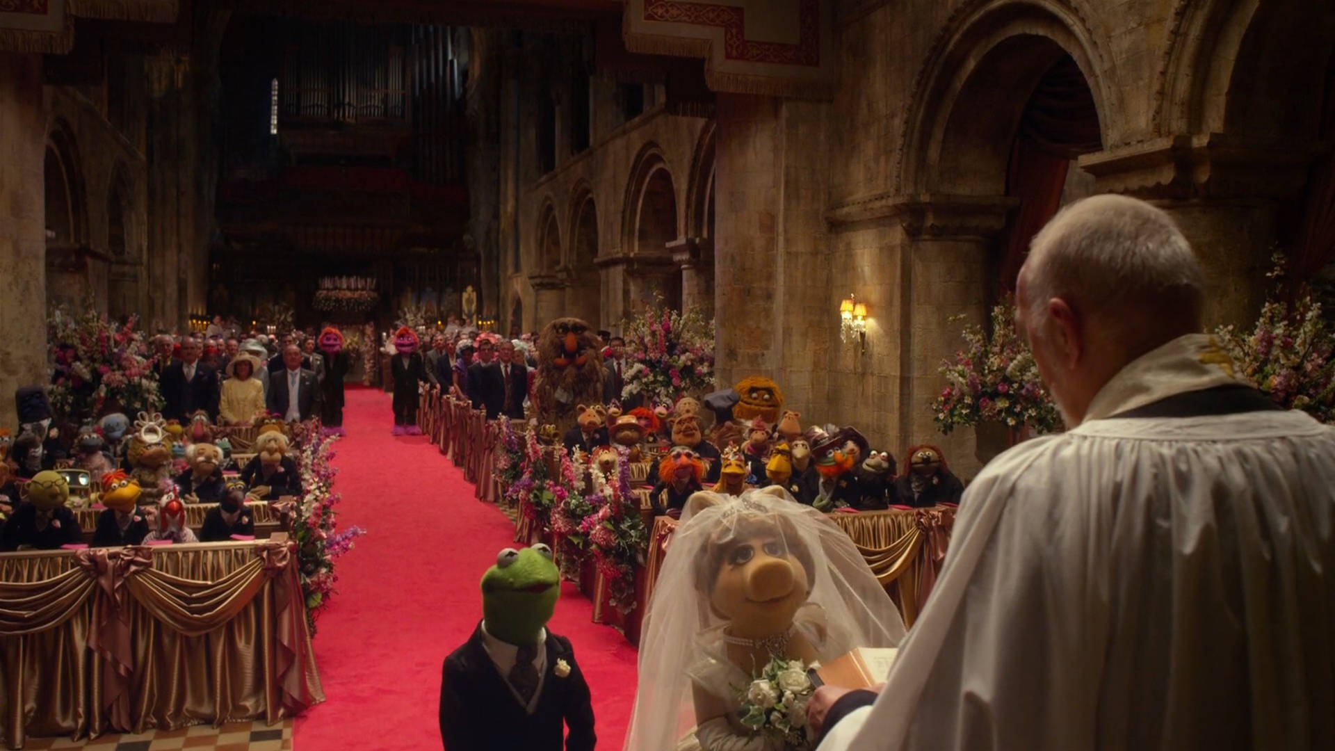 Muppets Most Wanted Wedding Scene Background