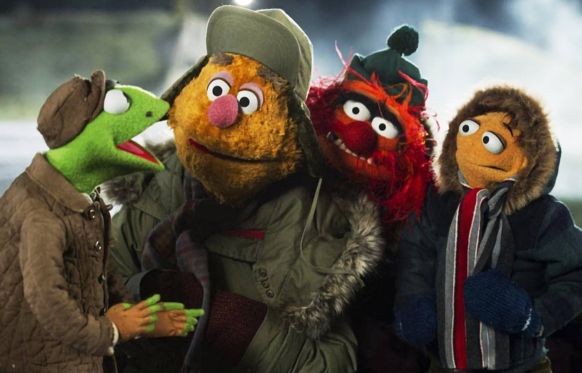 Muppets Most Wanted Winter Muppets Background