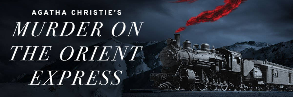 Murder On The Orient Express Logo Background
