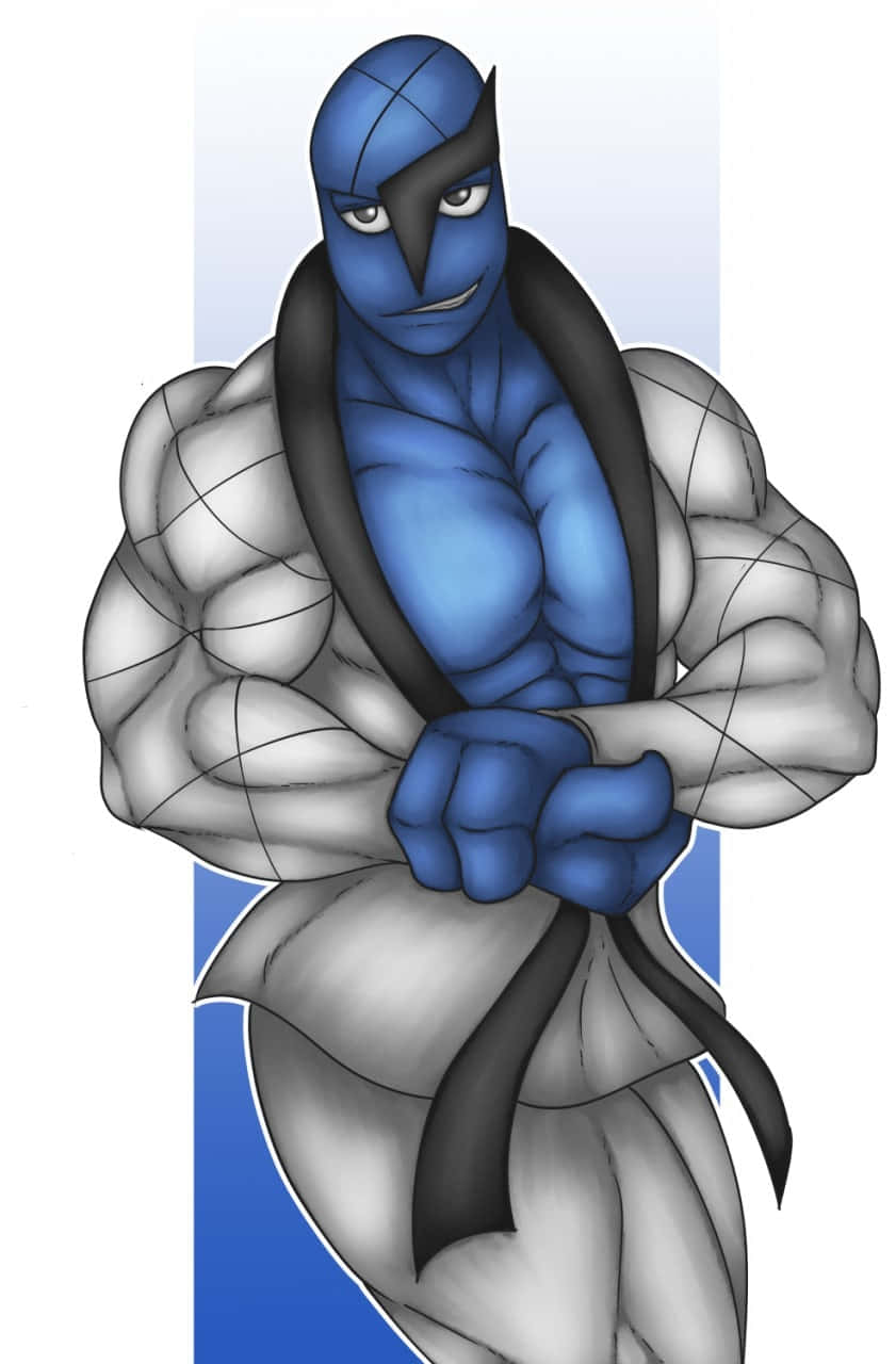 Muscular Sawk Background