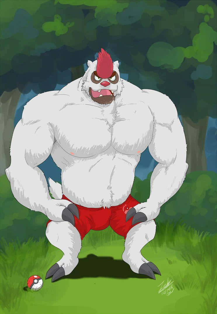 Muscular Vigoroth Background