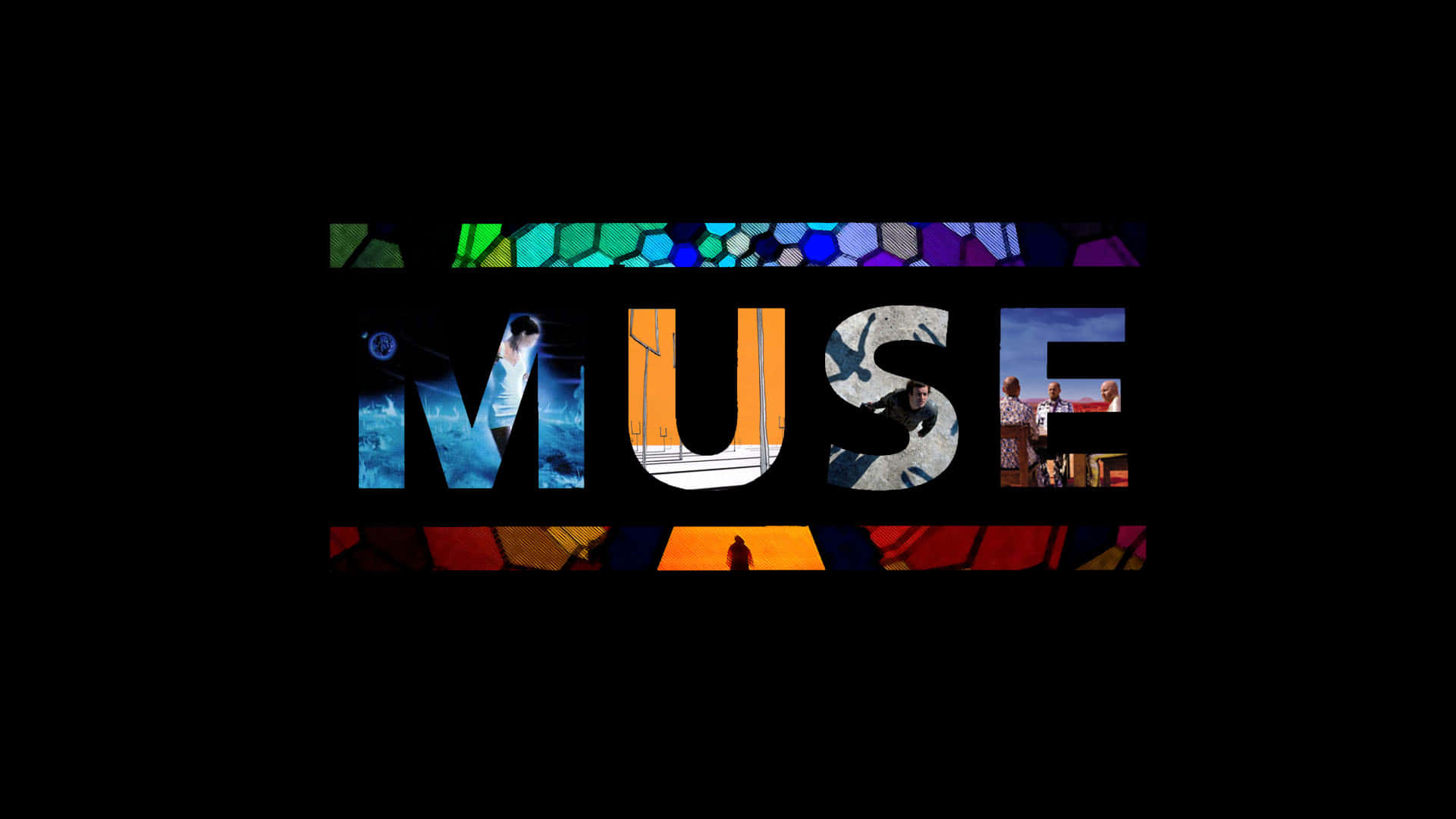 Muse Band Name Artwork