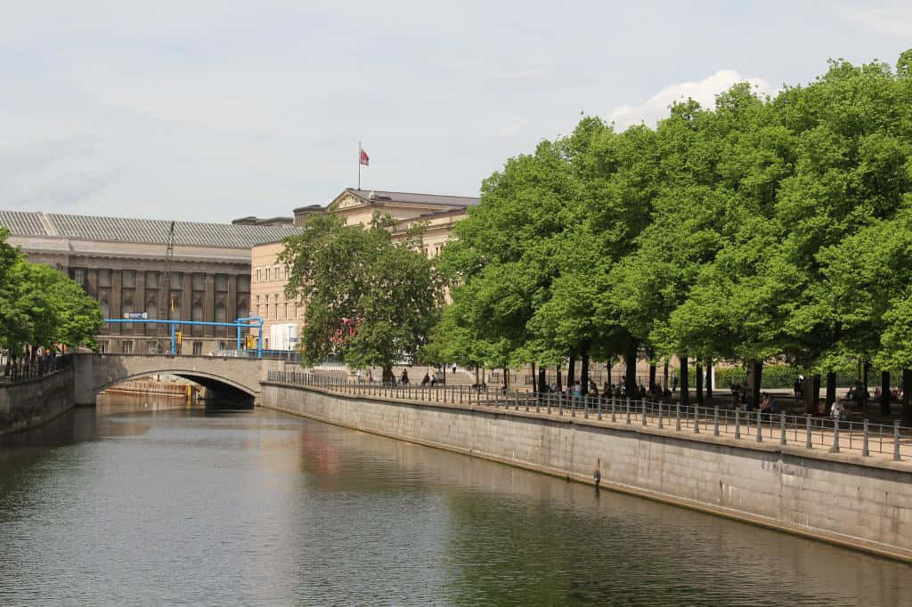 Museum Island From Spree River