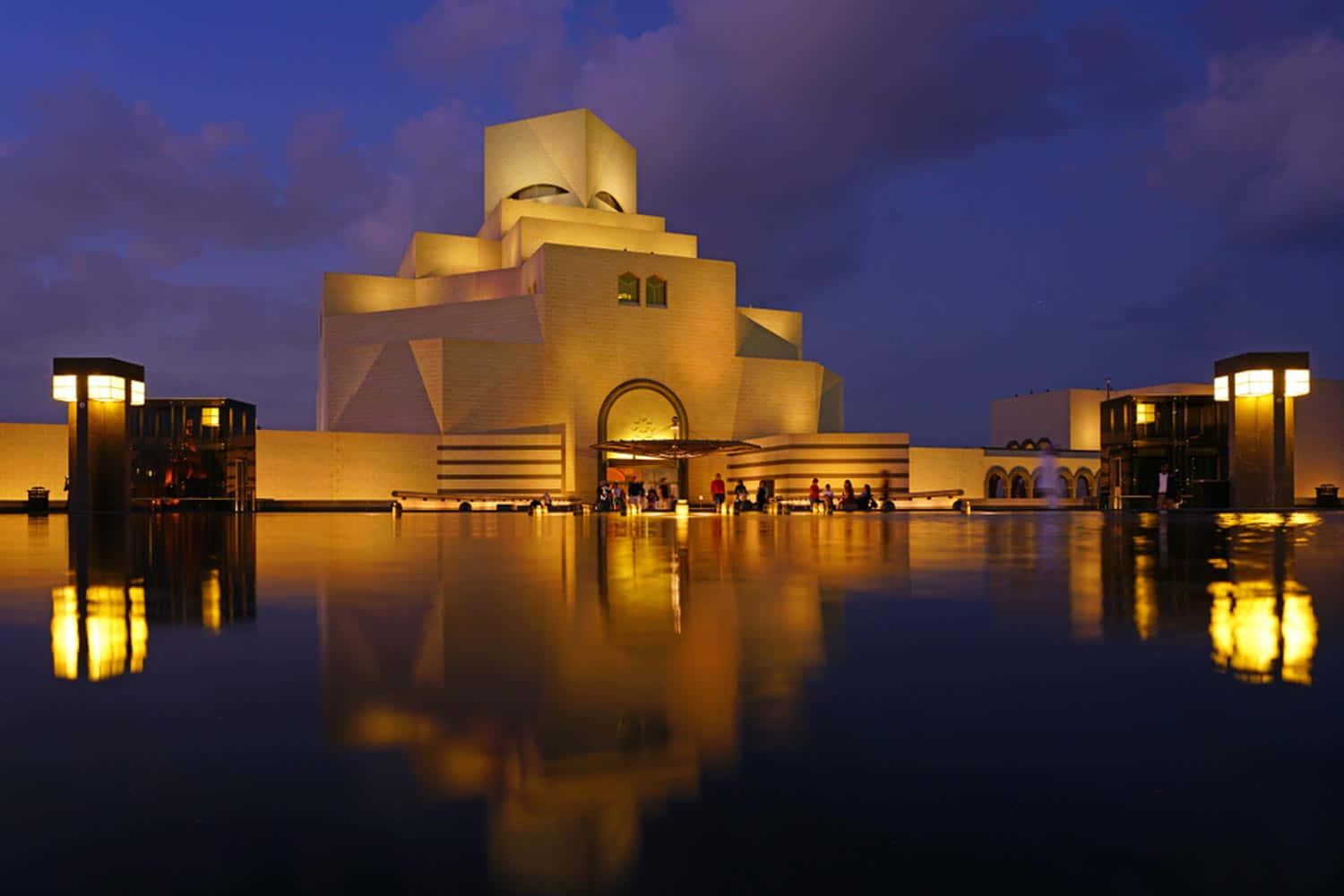 Museum Of Islamic Art Purple And Gold Aesthetic