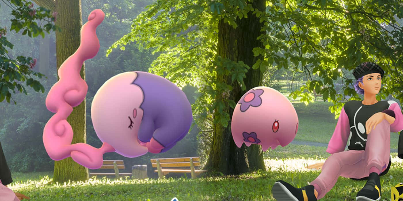 Musharna And Munna In Park Background