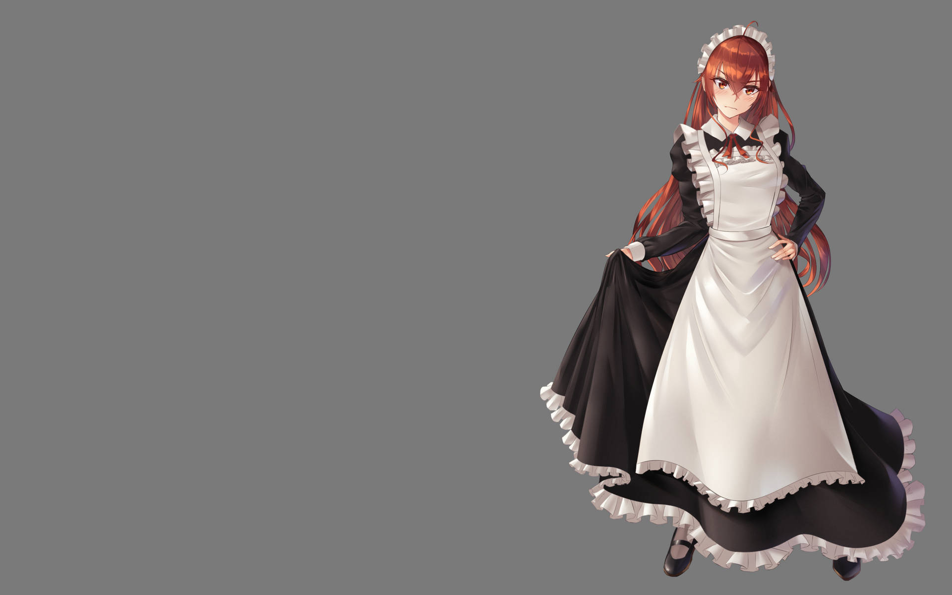 Mushoku Tensei Eris Maid Dress Background