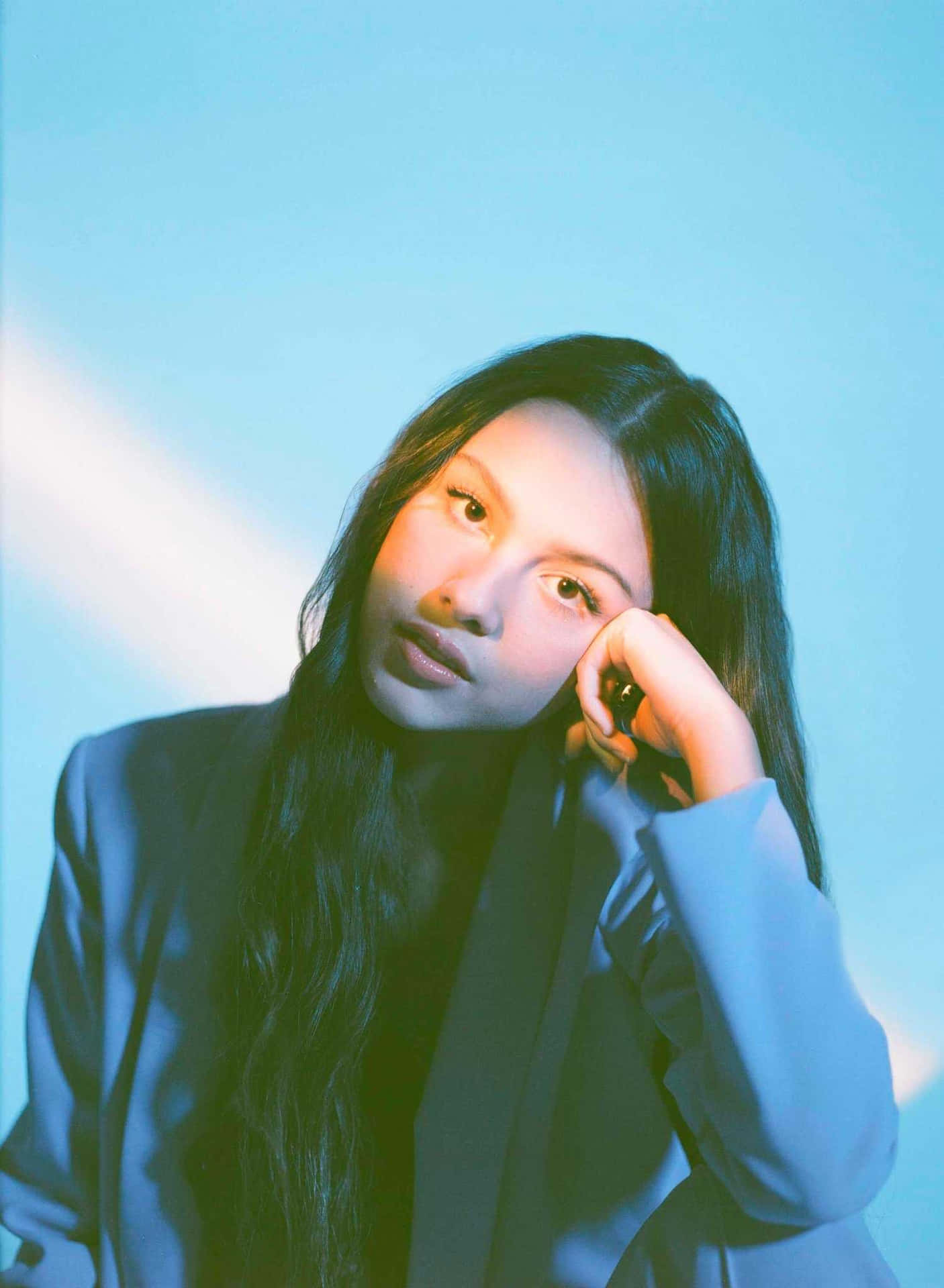 Music Heartthrob Olivia Rodrigo Exudes An Aesthetic Of Beauty And Grace. Background