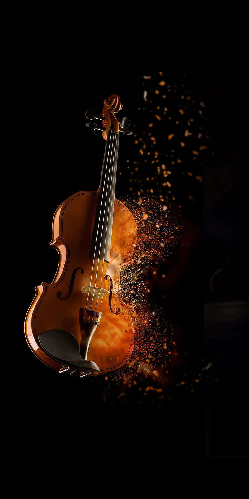 Musical Instrument Violin Dispersion Effect