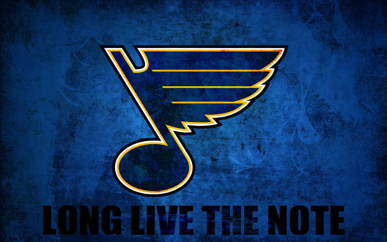 Musical Note St Louis Blues Logo Background