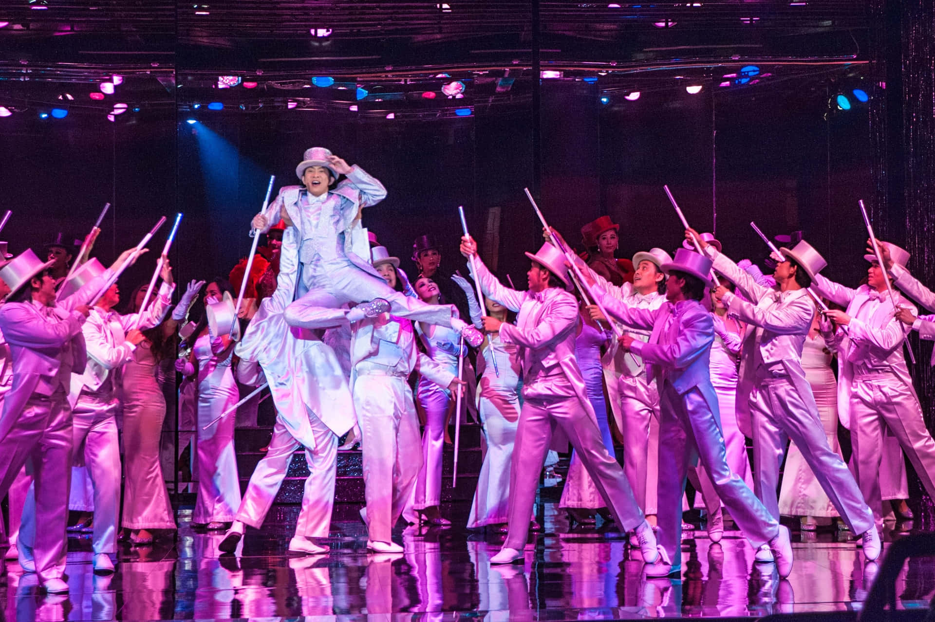 Musical Theatre - A World Of Colorful Songs And Stories Background