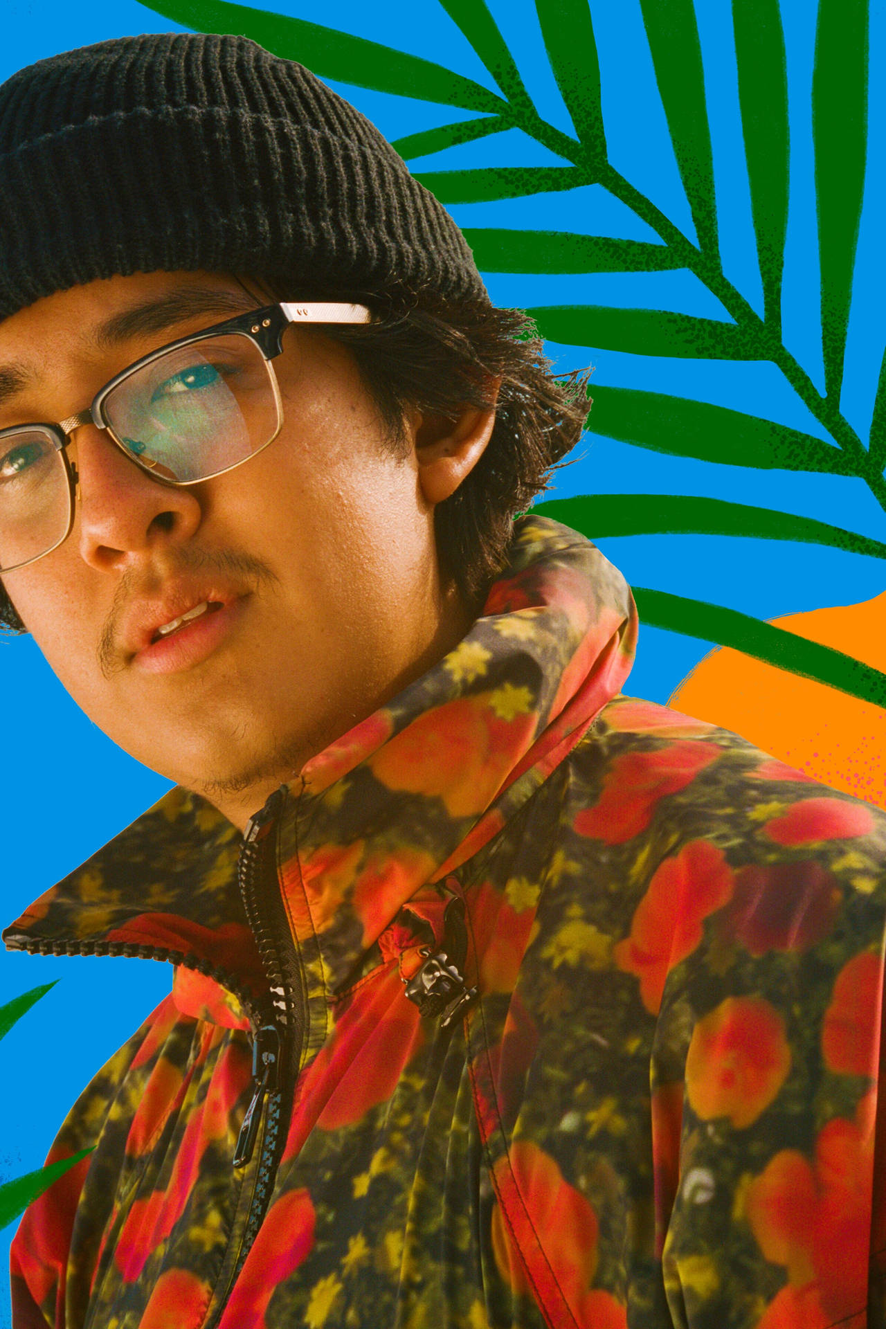 Musician Cuco Livens Up The Stage Background