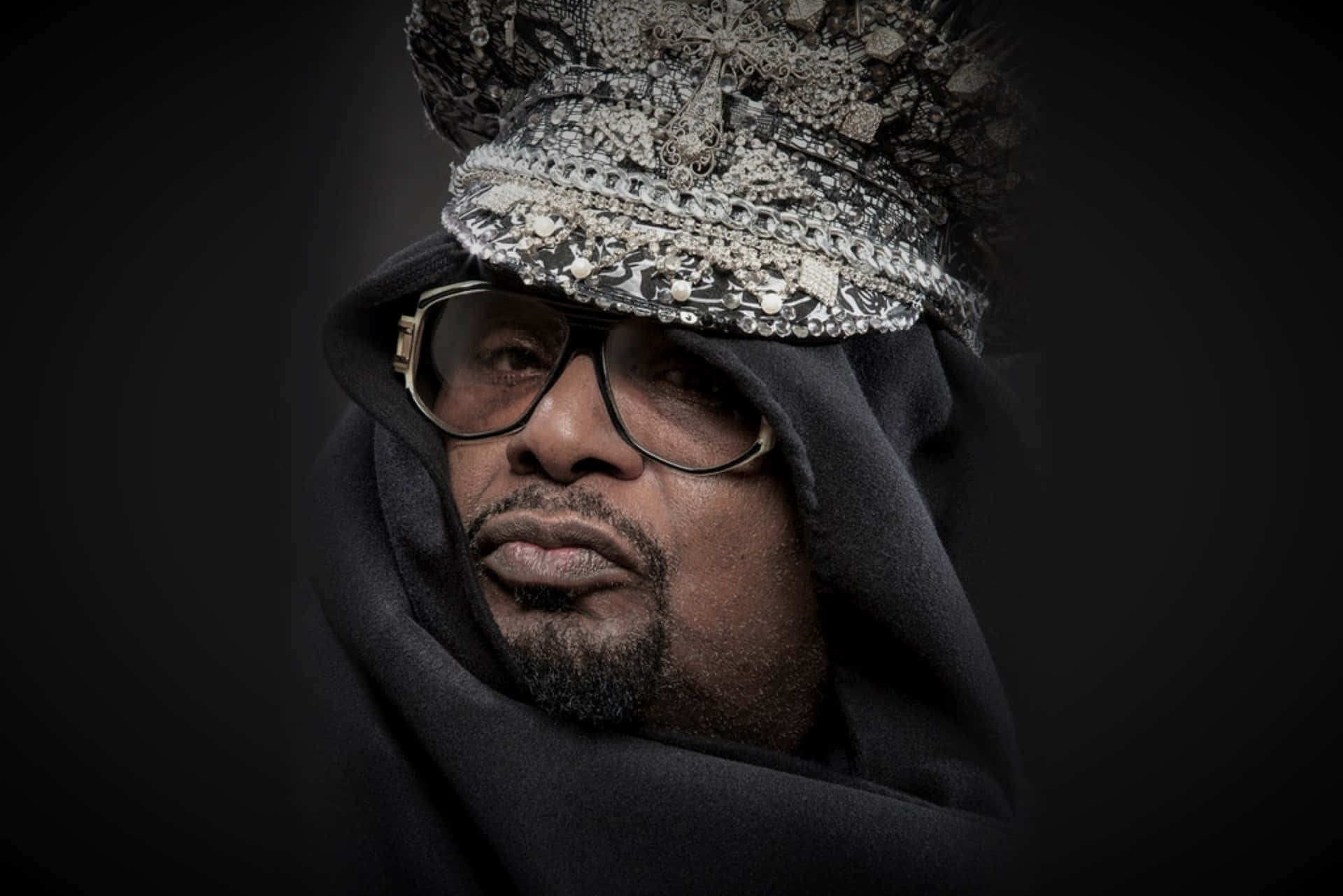 Musician George Clinton Aesthetic Background