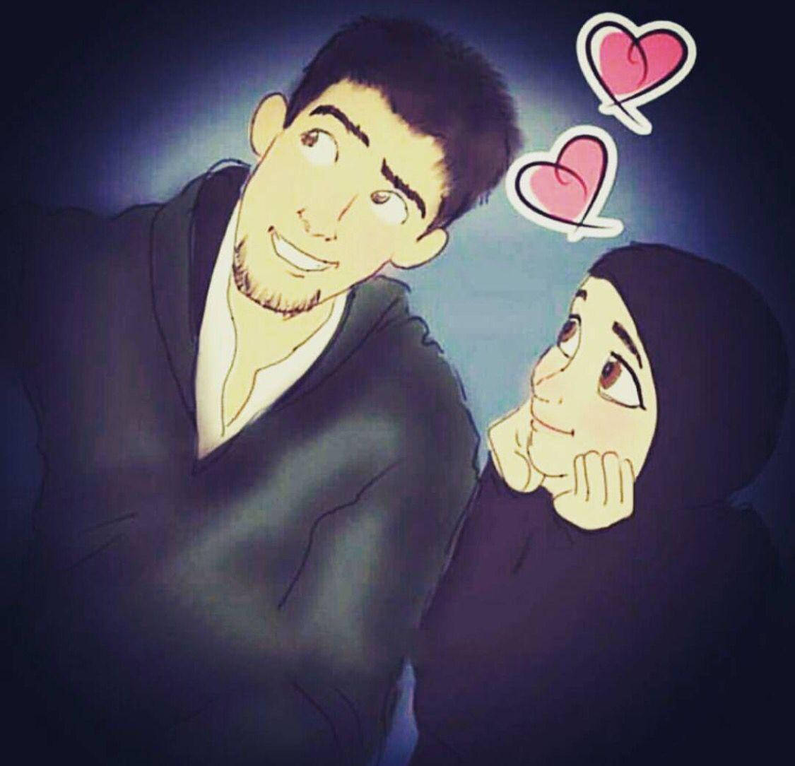 Muslim Couple Artwork