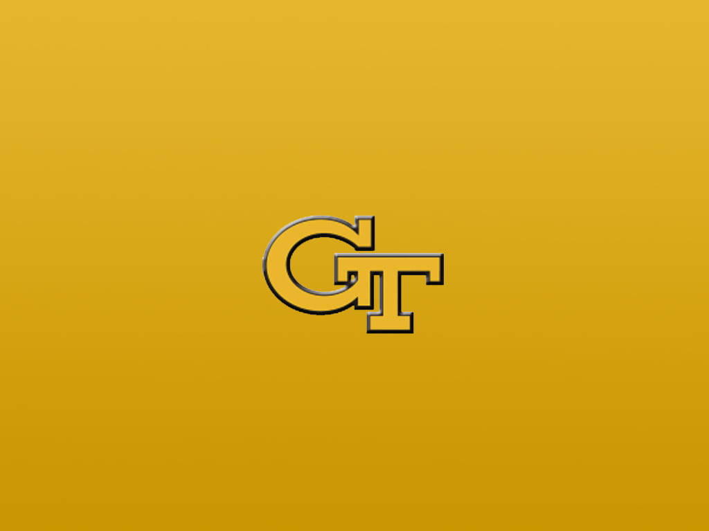 Mustard Georgia Tech Initials Background