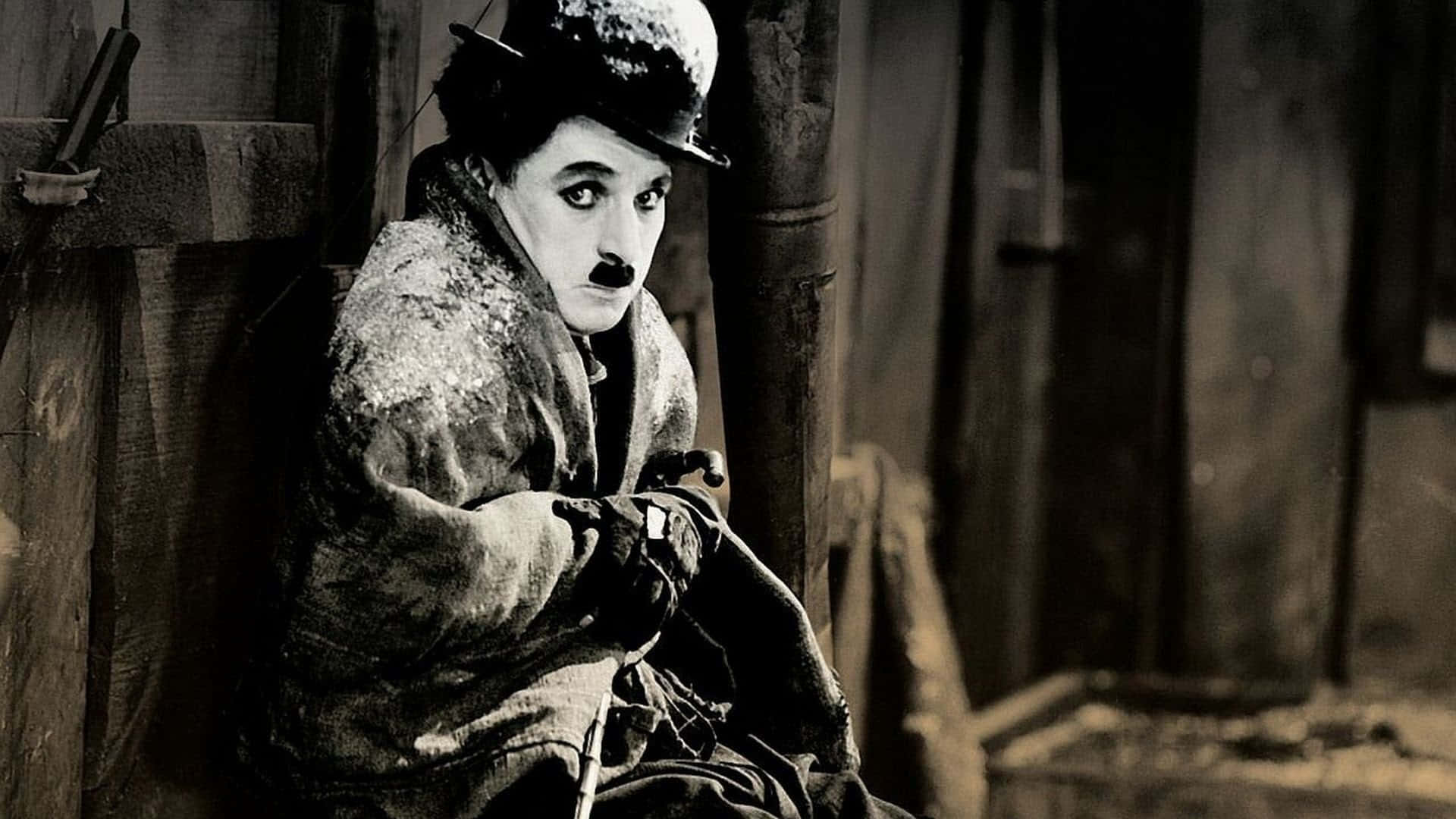 Mute Charlie Chaplin [wallpaper] Background