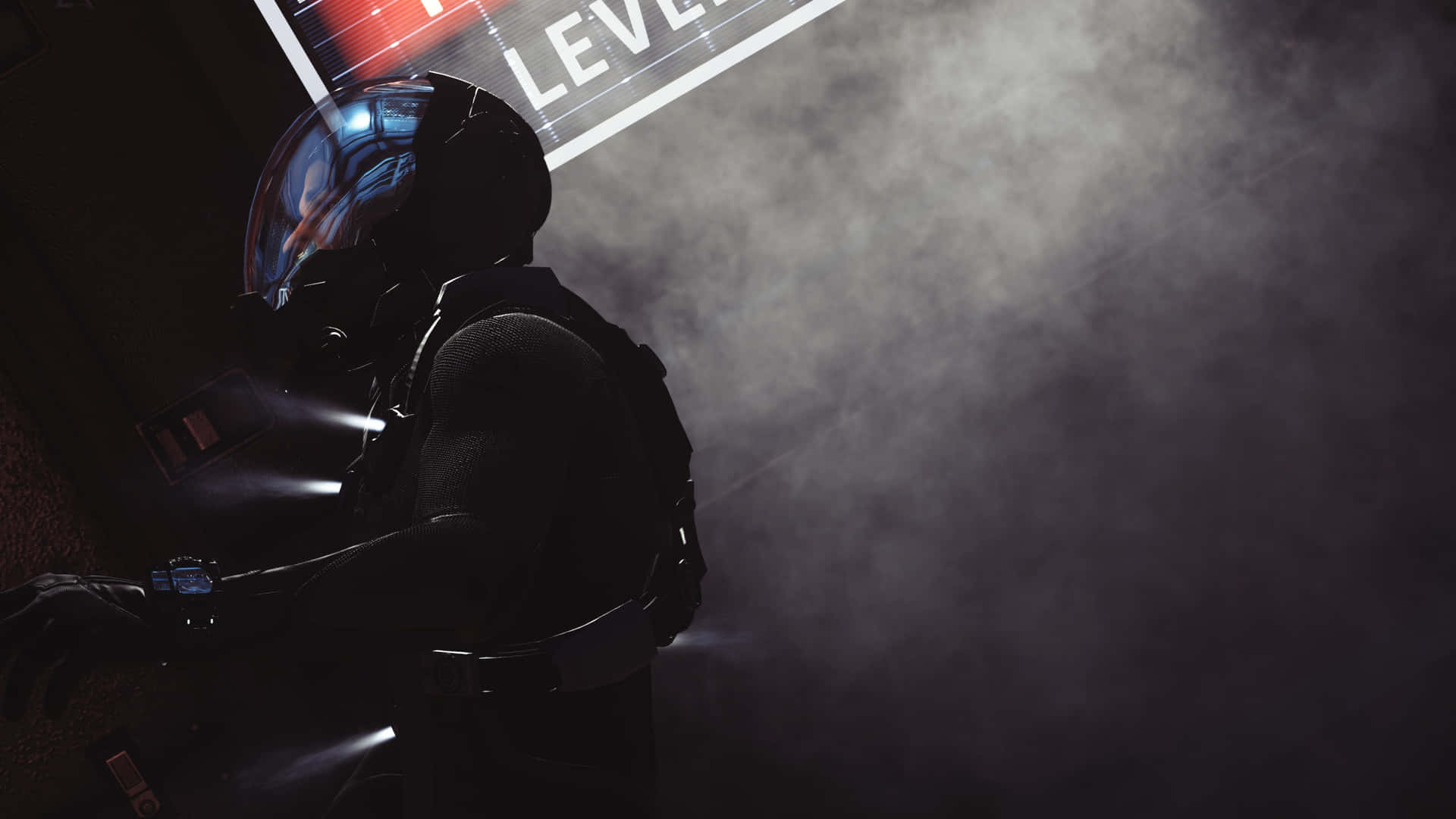 Mute Wearing Helmet [wallpaper]