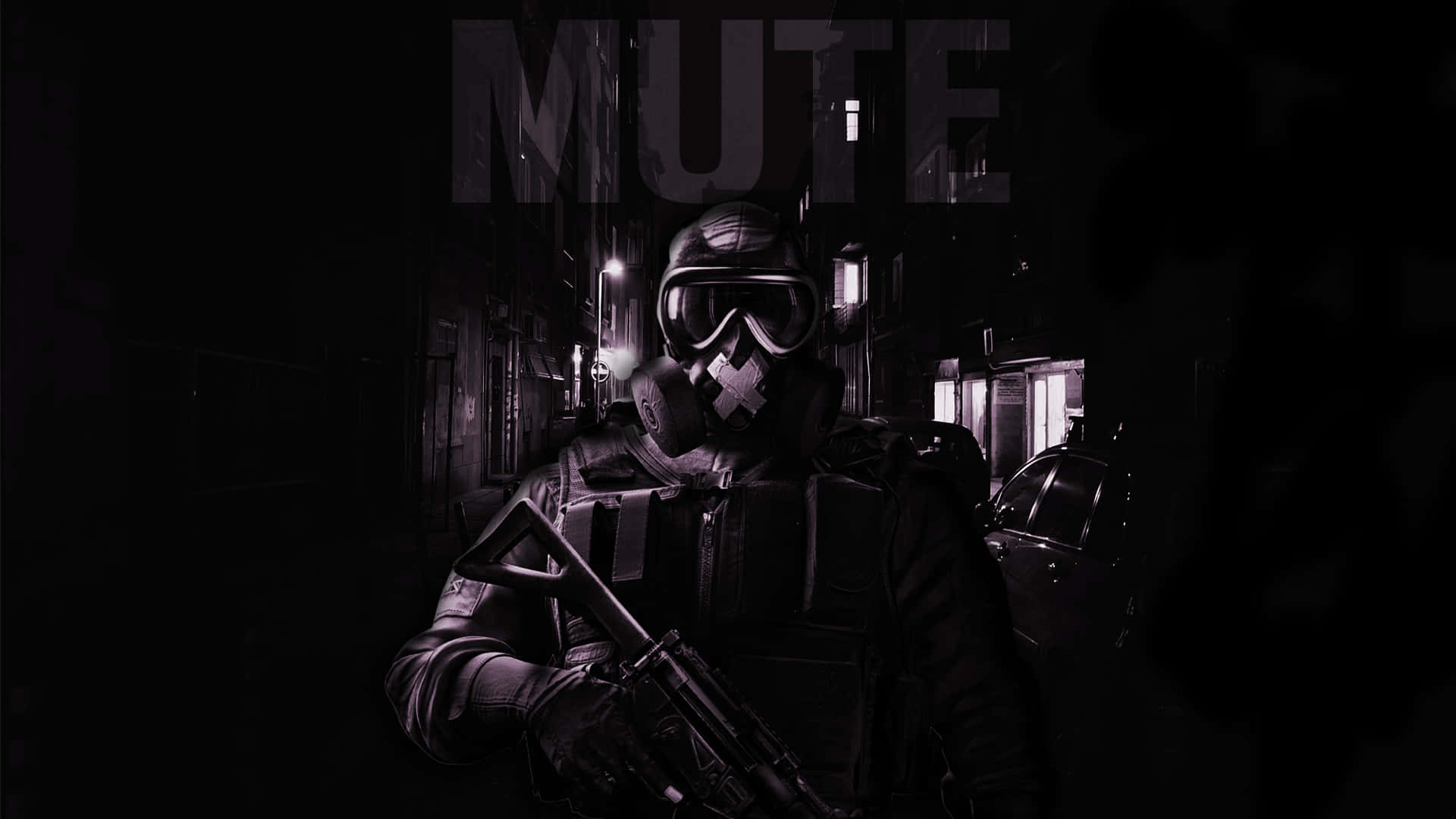 Mute With Name Above [wallpaper] Background