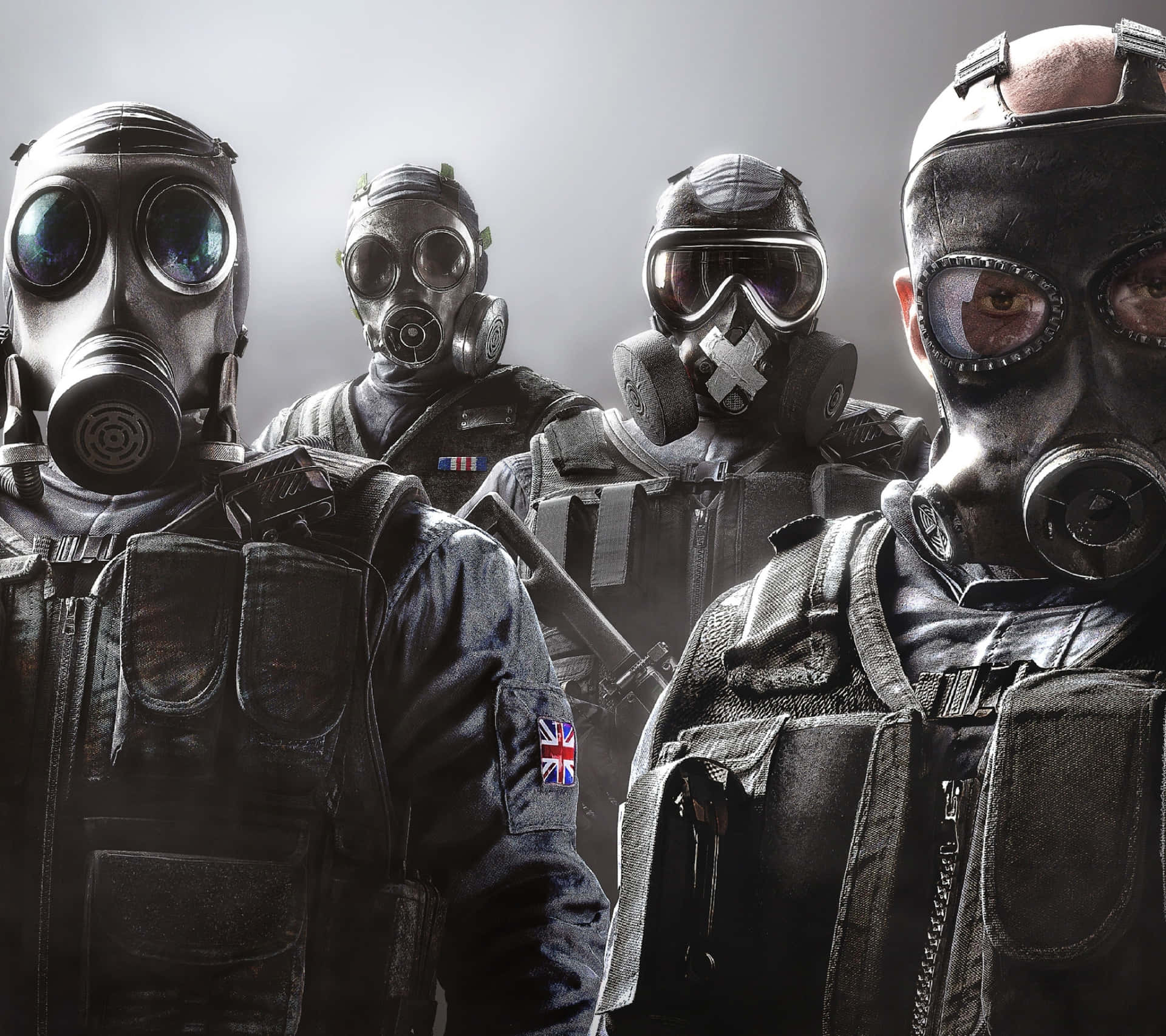 Mute With Other Characters [wallpaper] Background