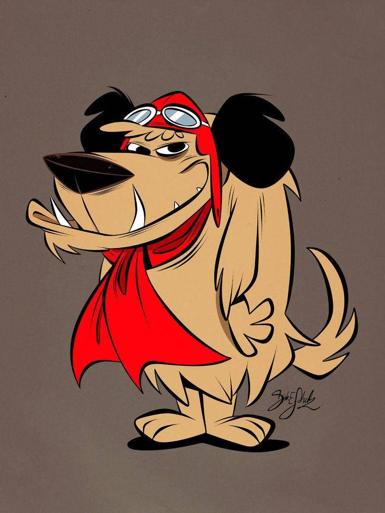 Muttley Animated Character Laughing