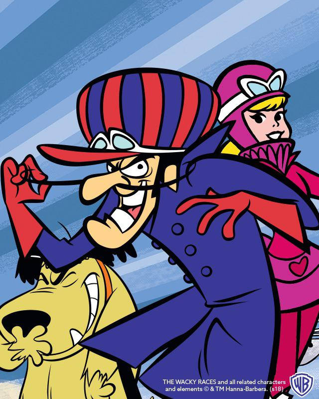 Muttley, Dastardly And Penelope Background