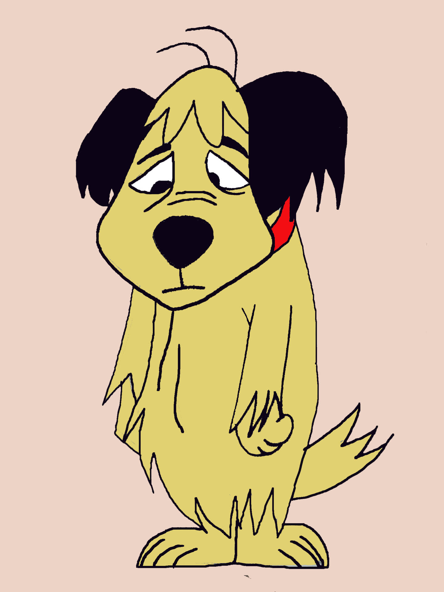 Muttley Simple Drawing Background