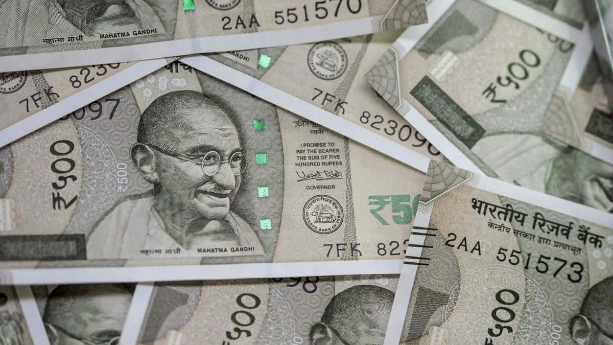 Mutual Indian Currency Background