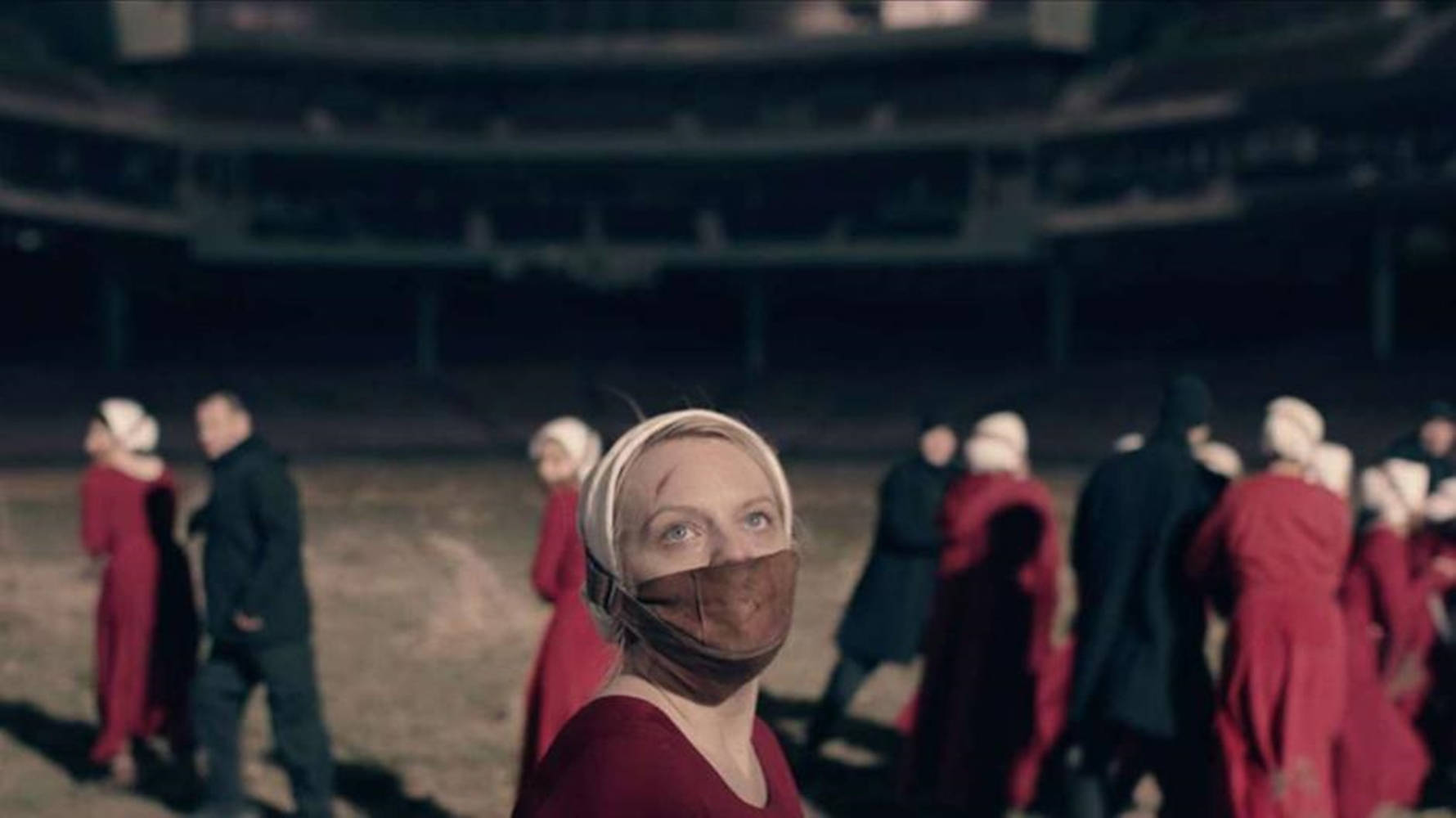 Muzzled June Osborne The Handmaid's Tale