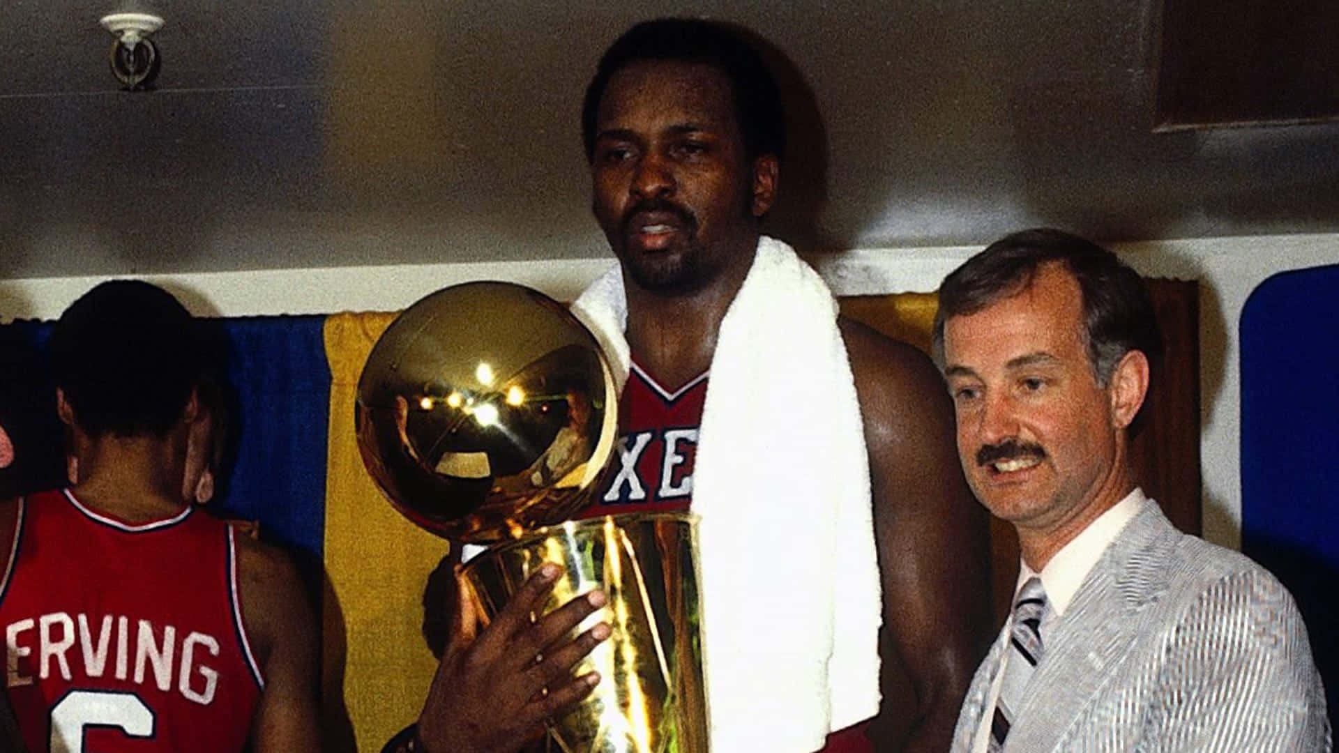 Mvp Star Moses Malone Background