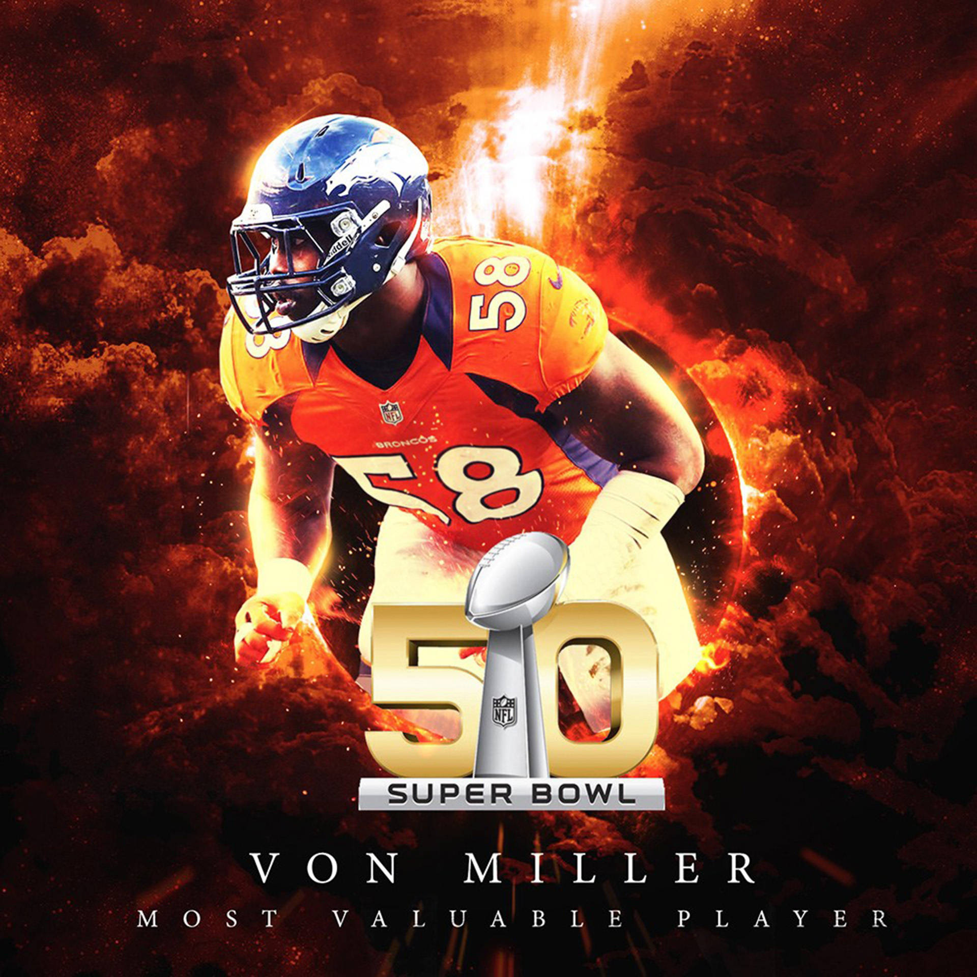 Mvp Von Miller Background