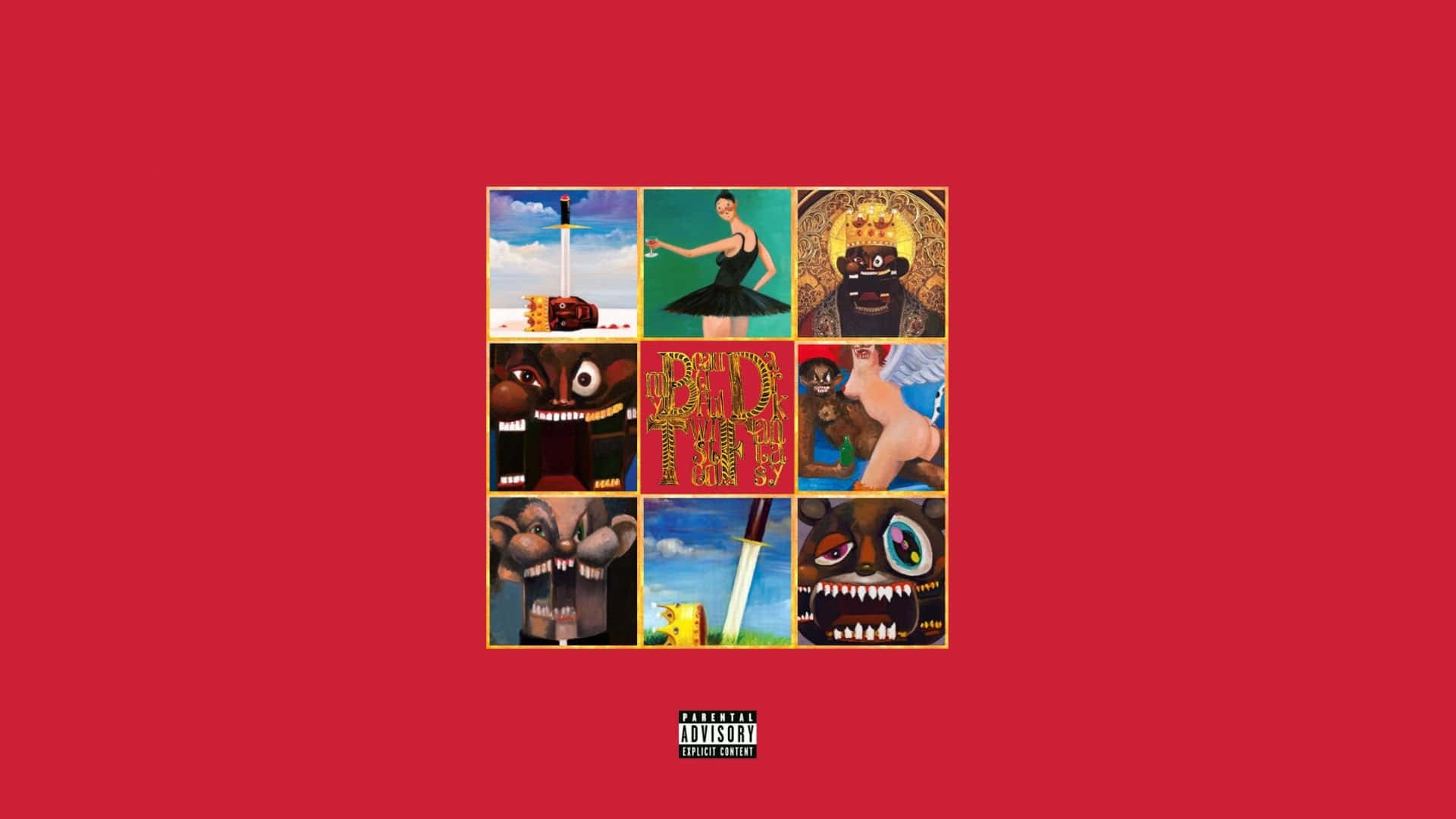 My Beautiful Dark Twisted Fantasy All-in-one Poster