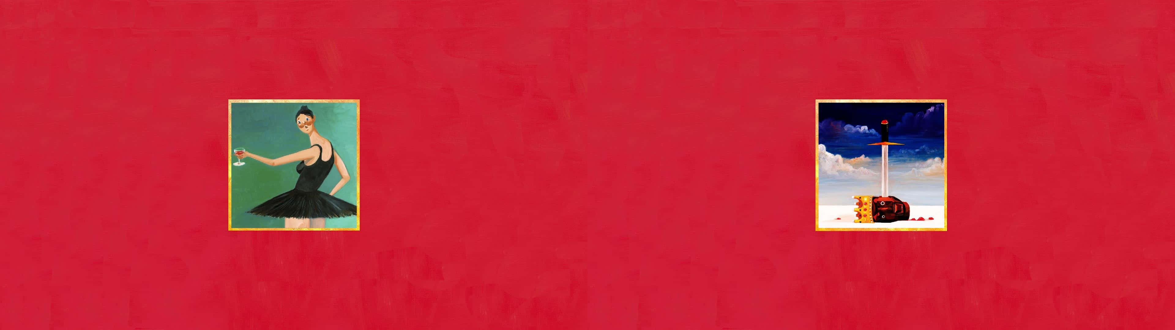 My Beautiful Dark Twisted Fantasy By Kanye West Background