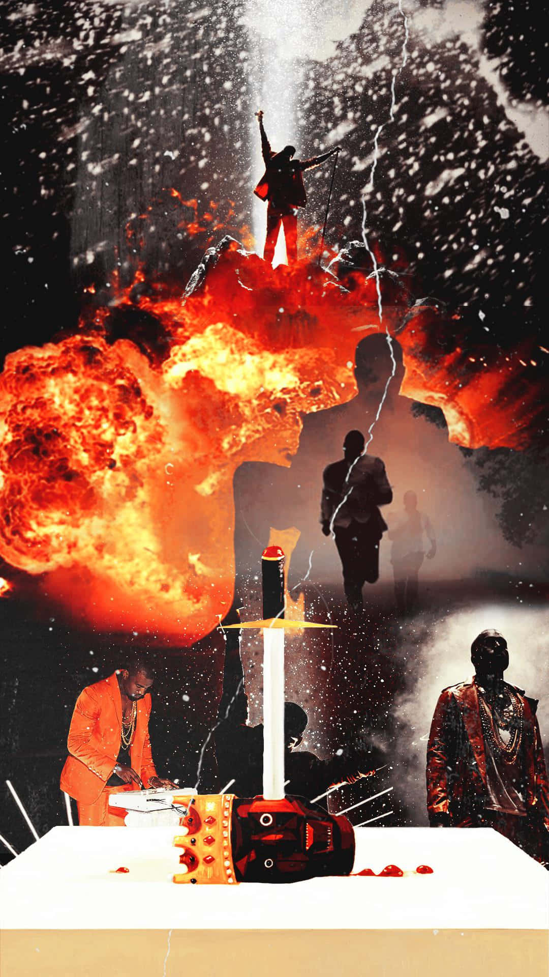 My Beautiful Dark Twisted Fantasy Fan Artwork