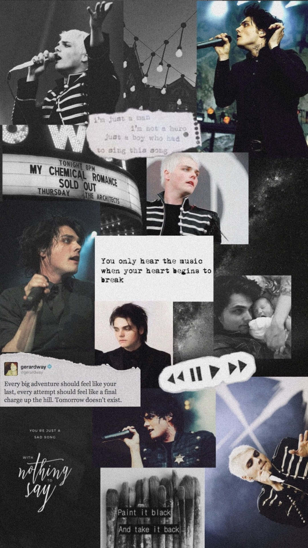 My Chemical Romance Band Wallpaper Background