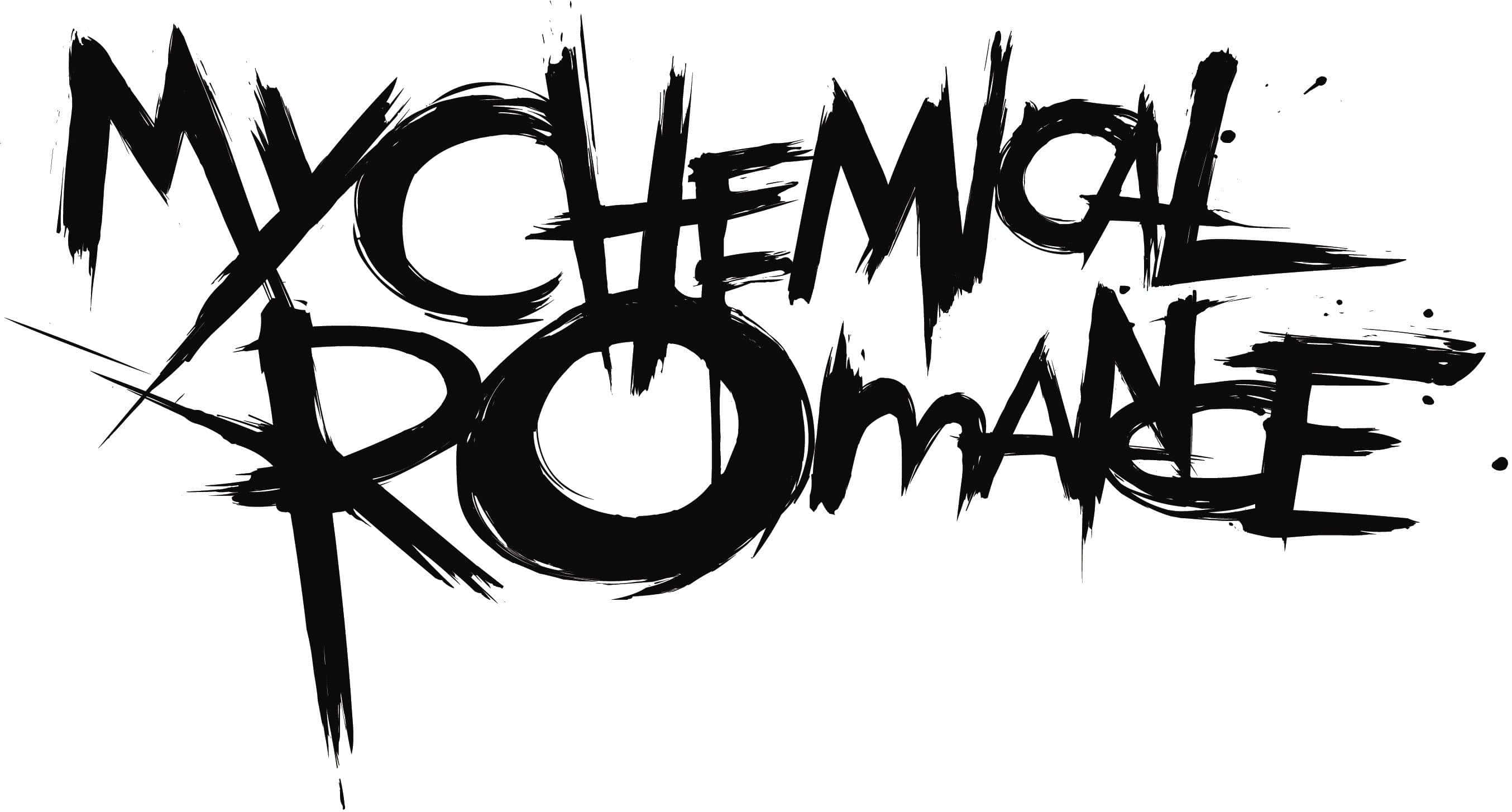 My Chemical Romance Performing Live On Stage Background