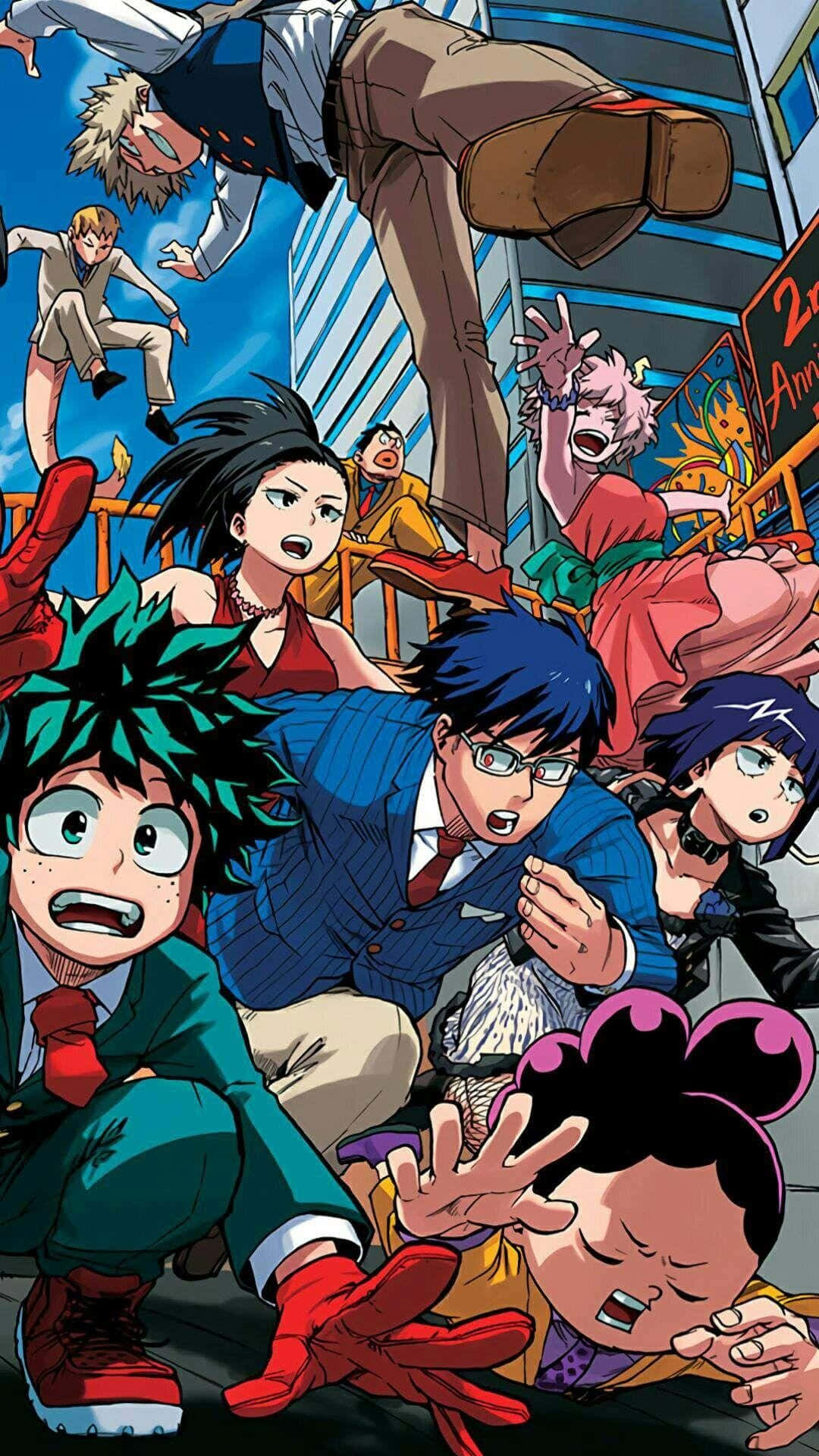 My Hero Academia Characters Chaos Background