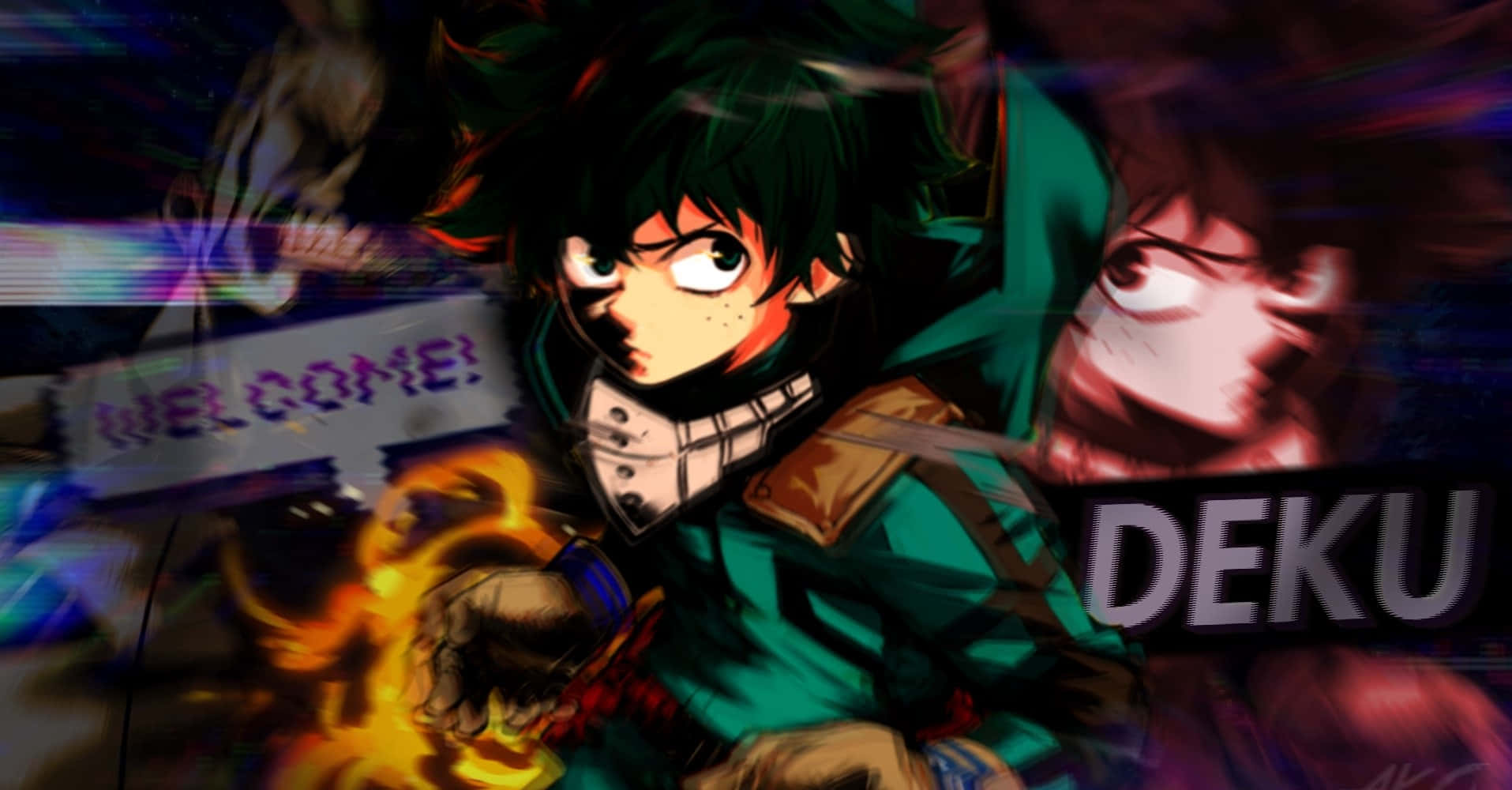 My Hero Academia Deku Bug Art