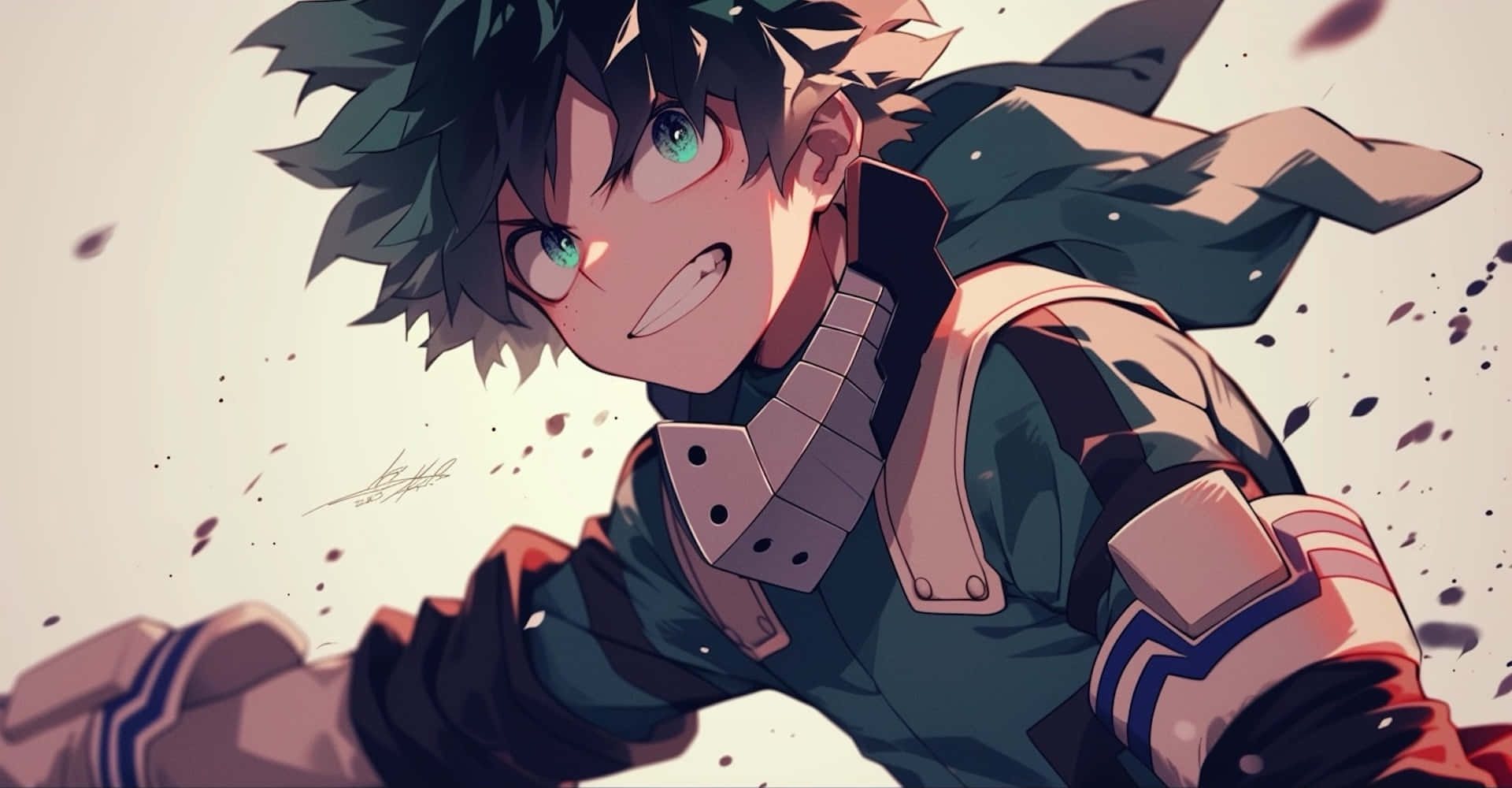 My Hero Academia Dekuin Action Background