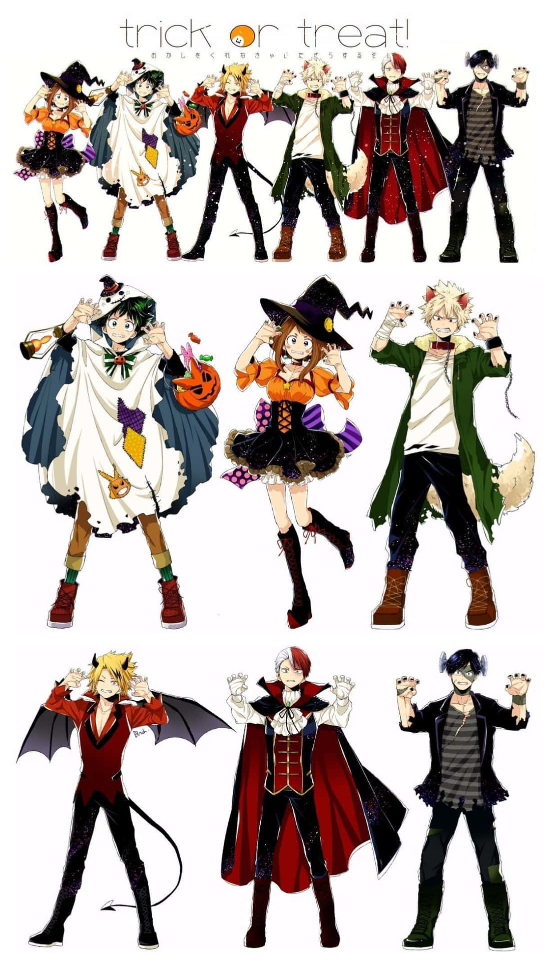 My Hero Academia Halloween Costumes For Trick Or Treat Background