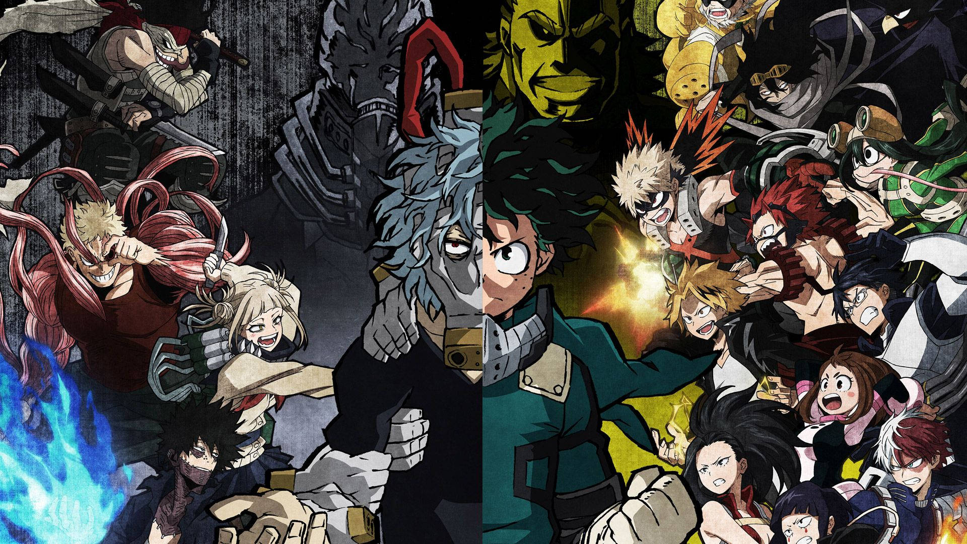 My Hero Academia Heroes Vs Villains