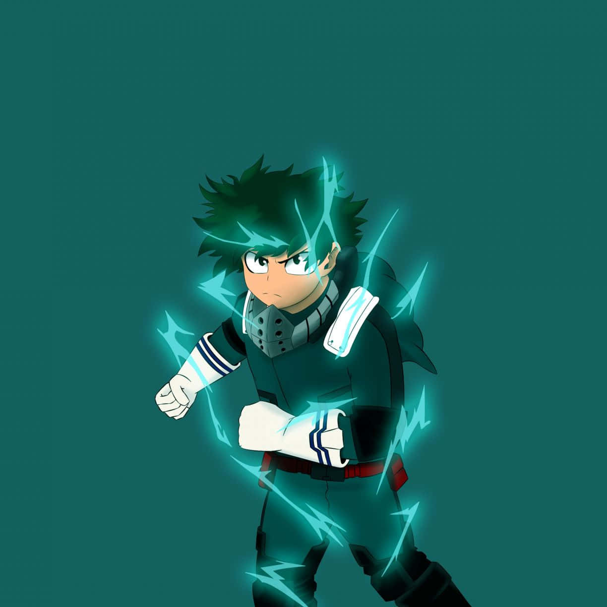 My Hero Academia Ipad Deku One For All Background