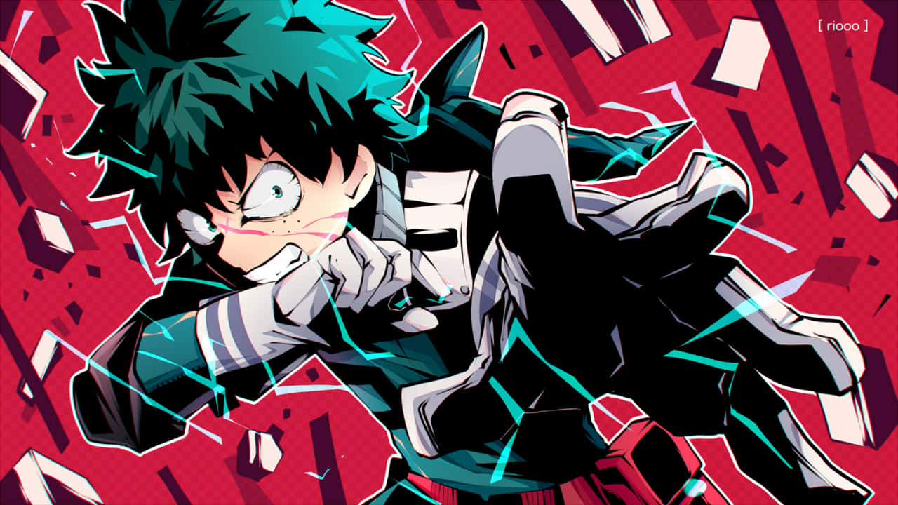 My Hero Academia Ipad Izuku Midoriya Deku Background