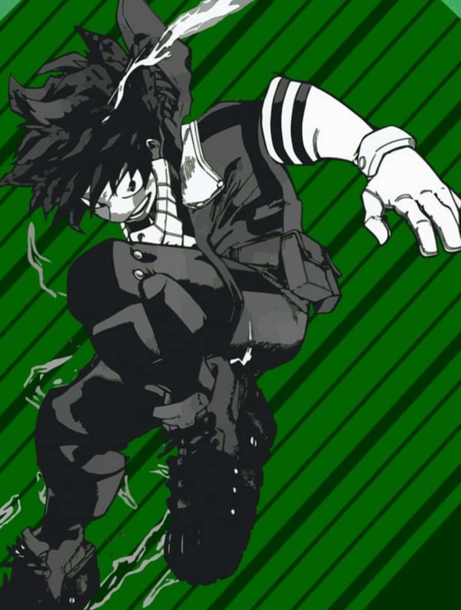 My Hero Academia Manga Deku Phone Background