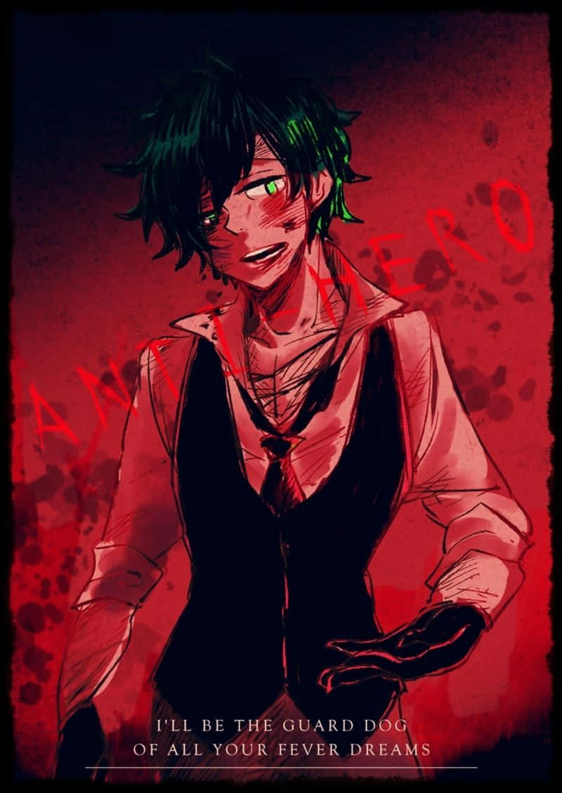 My Hero Academia Villain Deku Antihero Background