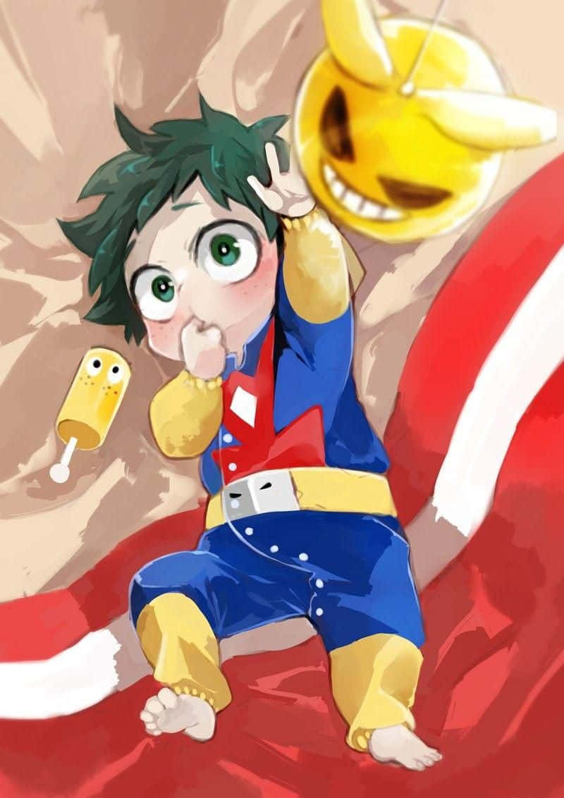 My Hero Academia’s Baby Deku Background