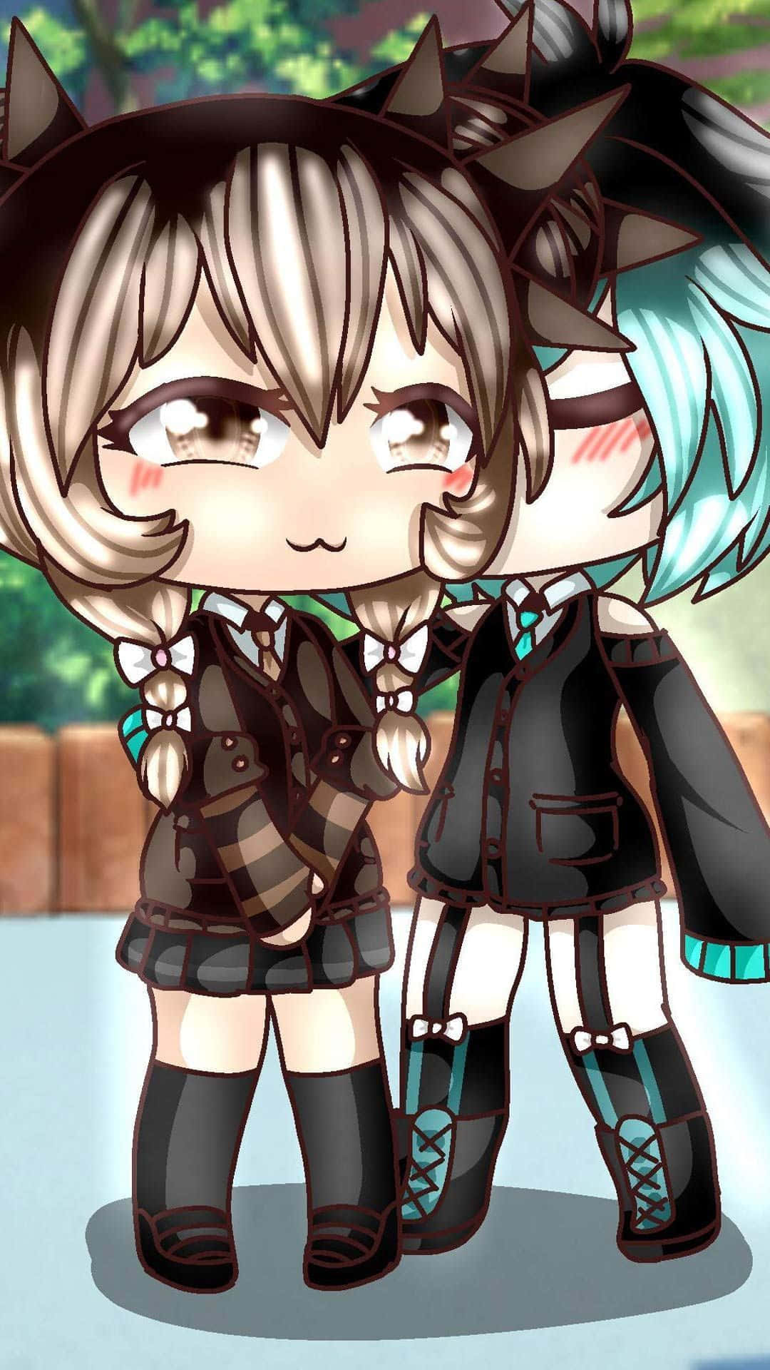“my Life As A Tomboy In Gacha Life” Background
