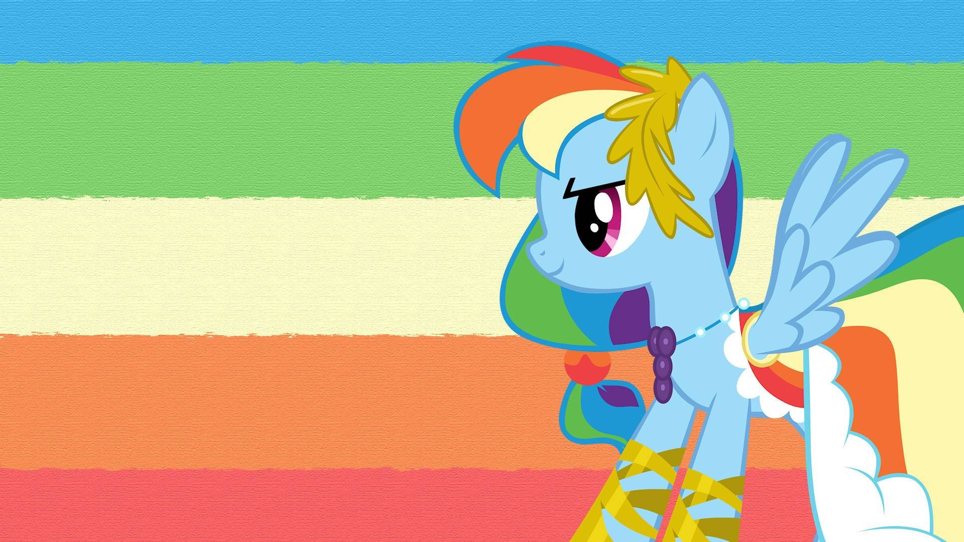 My Little Pony Cute Rainbow Desktop
