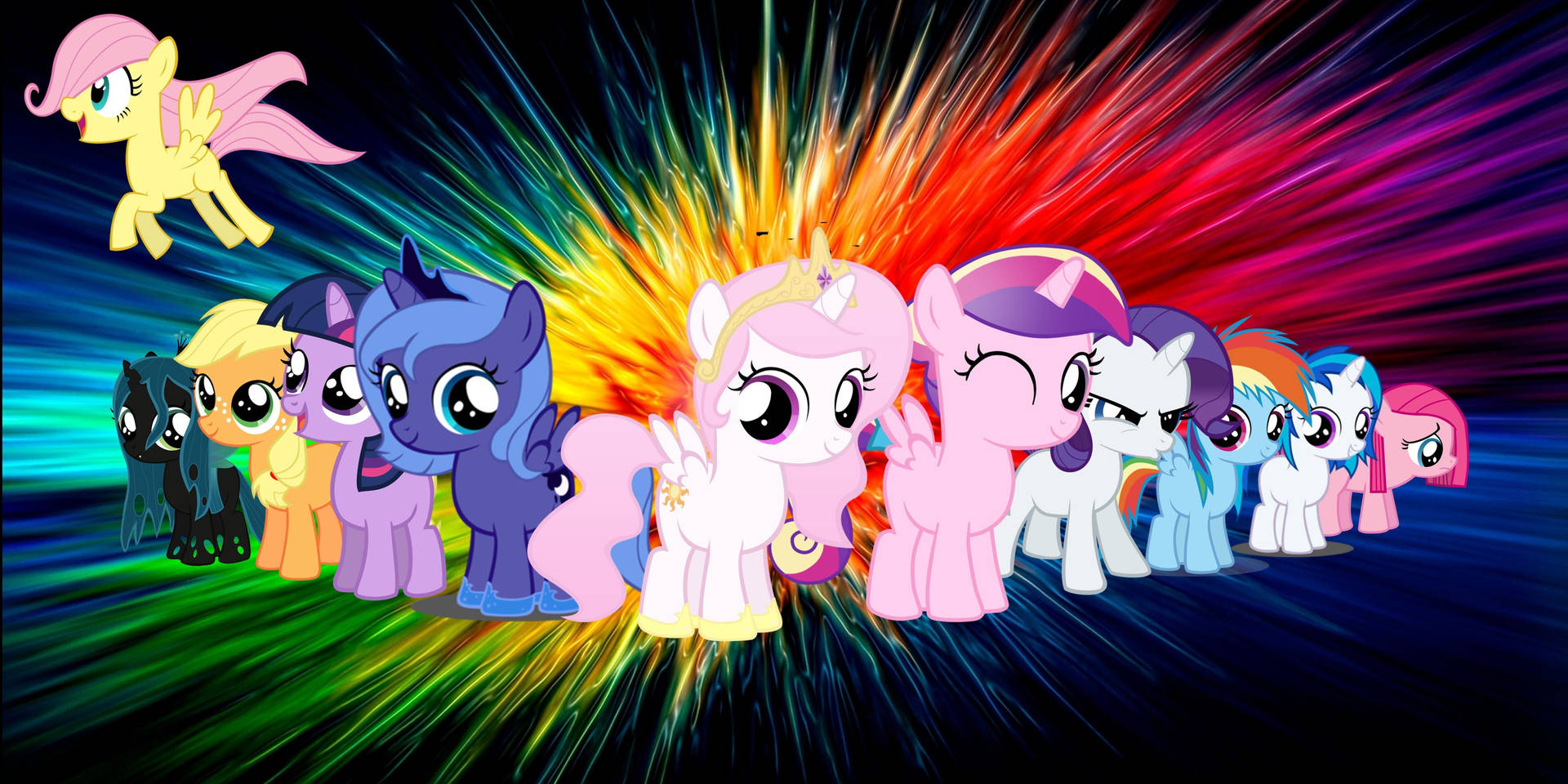 My Little Pony Desktop Complete Characters Background