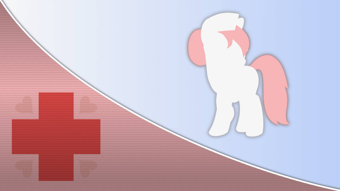 My Little Pony Nurse Redheart Cartoon Background