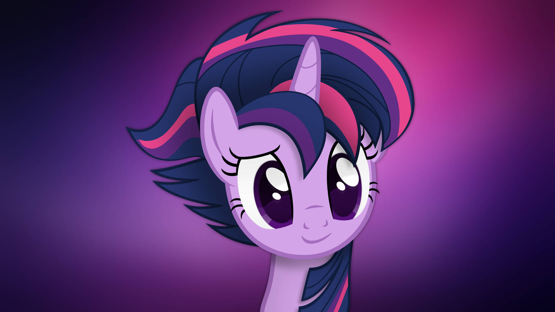 My Little Pony Purple Aesthetic Desktop Background